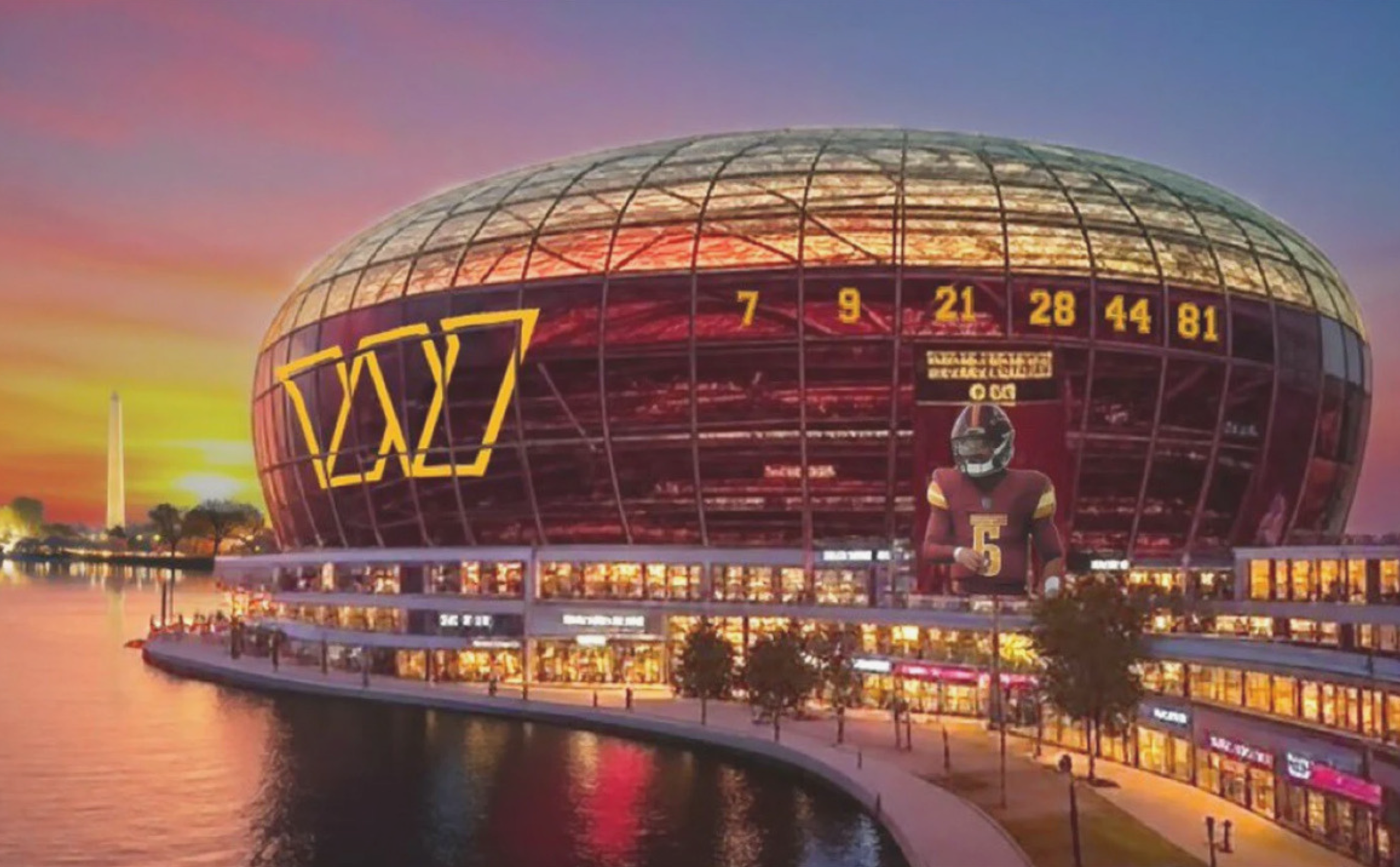 A rendition of Washington, D.C.’s RFK campus.