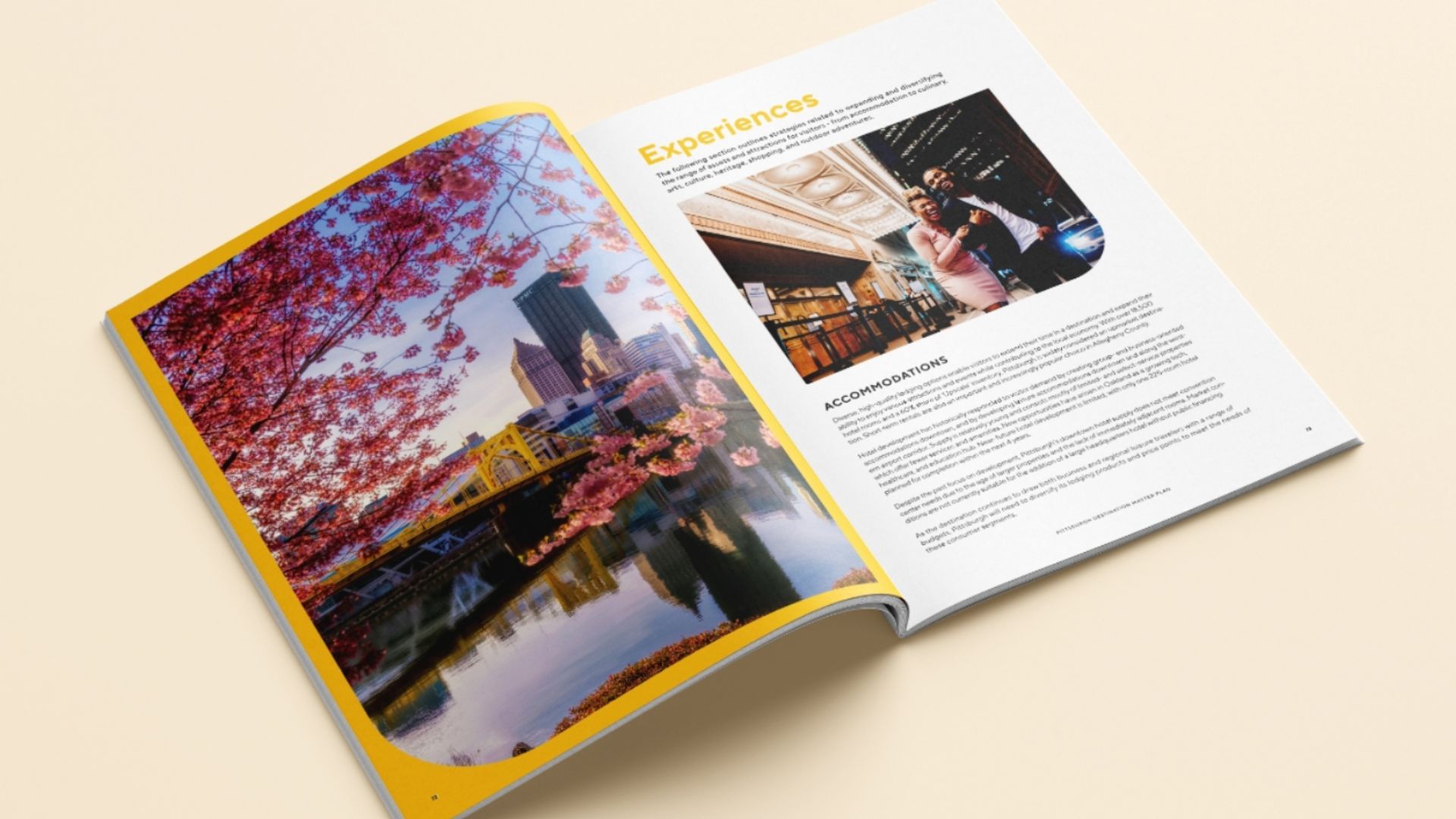 Resonance worked with Visit Pittsburgh to create a Destination Master Plan that combined the urban experience of the famed city with the wild outdoors of Allegheny County.